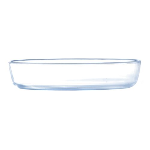 Royalford RF2729-GBD Glass Oval Casserole, 4.5 L Plus Glass Lid 1.3 L, Oval Glass Oven Baking Dish, Glass Bakeware, Oven Safe Casserole Dish - Image 2