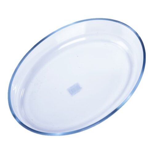 Royalford RF2729-GBD Glass Oval Casserole, 4.5 L Plus Glass Lid 1.3 L, Oval Glass Oven Baking Dish, Glass Bakeware, Oven Safe Casserole Dish