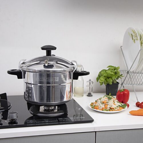 9LMulti-Safety Device with Cool Touch Handles Aluminium Pressure Cooker RF359PC9 Royalford - Image 6
