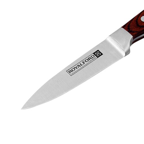 Royalford RF4113 3.5″ Utility Knife – All Purpose Small Kitchen Knife – Ultra Sharp Stainless Steel Blade | Cooking Knife with Ergonomic Handle, Chef Knife, Suitable for Home and Restaurant - Image 3