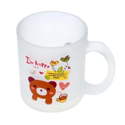 Royalford RF4845 300ml Glass Frosty Mug with Cap – Freezer Beer Glass with Handle | Dishwasher Safe | Perfect for Coffee – Tea Glass, Everyday Drinking Glasses, Cocktail Glasses - Image 3