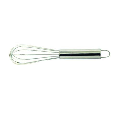 Royalford RF5621 10 inch Stainless Steel Balloon Whisk – Portable Lightweight with Handle | Ideal for Egg Frother, Milk Beater, Kitchen Utensil for Blending Whisking Beating Mixing Whipping & Stirring