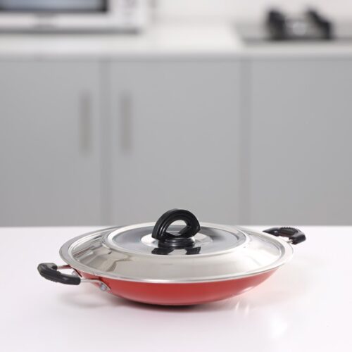 Non-Stick Appam Pan with Lids Royalford RF5758 - Image 4