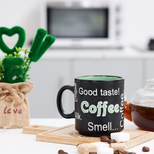 Porcelain Coffee Mug, 9Oz - Image 3