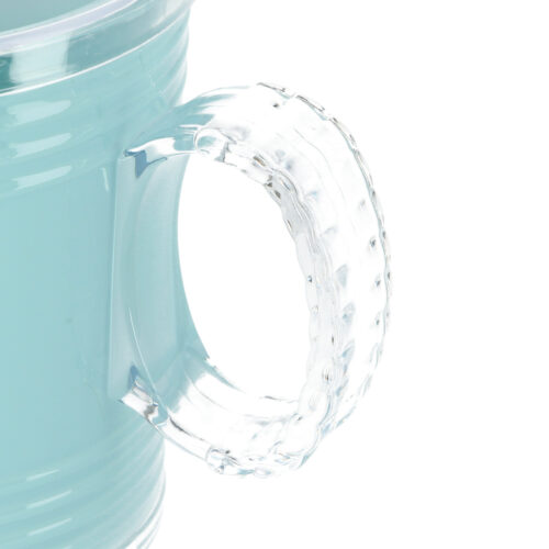 Royalford 300ml Acrylic Water Cup with Loop Handle – Large Coffee Mug, Durable, Safe & Lightweight Acrylic | Freezer Safe | Thick Wall Mug | Ideal for Hot & Cold Drinks with Grip Handle - Image 2