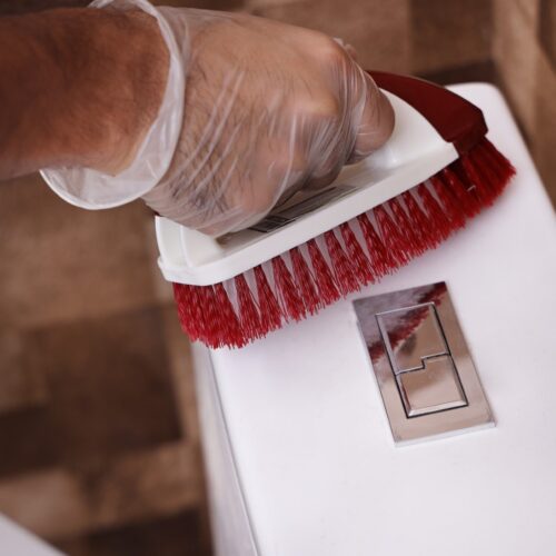 Royalford RF6988 Cleaning Brush – Ergonomic Stiff Bristles & Non-Slip Grip Ideal for Removing Stubborn Stains | Perfect on Floor, Carpet, Bathroom, Washroom, & More - Image 3
