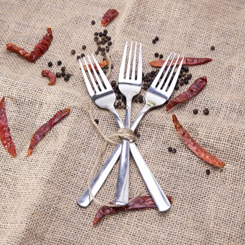 3-Pcs Stainless Steel Dinner Fork Set Royalford RF7232 - Image 4