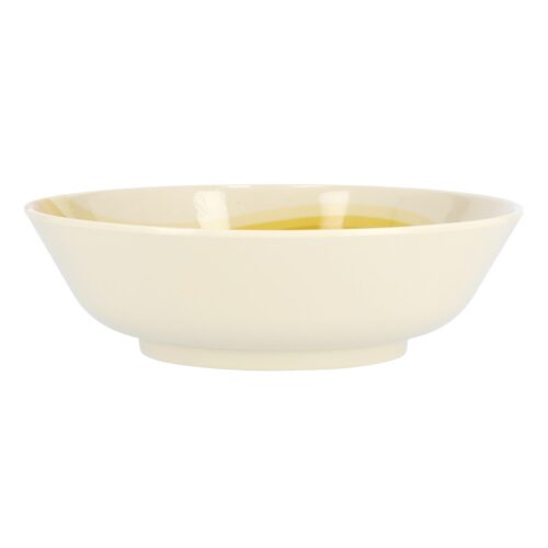 Royalford 8.5-inch Melamine Ware Super Rays Serving Bowl – Portable, Lightweight Breakfast Cereal Dessert Serving Bowl | Dishwasher & Microwave Free | Ideal for Rice, Pasta, Desserts & More (Orange)