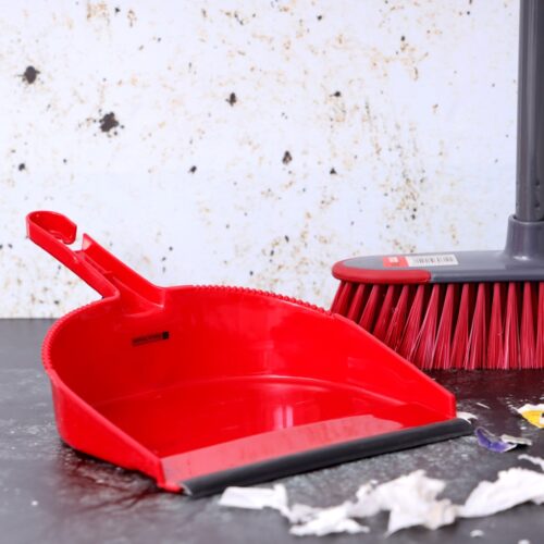 Royalford One Click Series – Dustpan | RF8838 | Long Handle with Polymer Construction – Dust Clearing and Picking Tool Perfect for Home or Office Use – Accommodates Any Broom/Hand Brush – Dust Pan Scoop Sweeper - Image 3