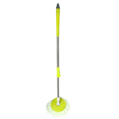 Royalford RF9595 Emphatic 360 Spin Easy Mop and Bucket Set | Modern Spin 360 Degree Spinning Mop Bucket Home Cleaner| Extended Easy Press Stainless Steel Handle and Easy Wring Dryer Basket for Home Kitchen Floor Cleaning - Image 2