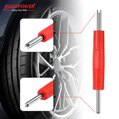 ROADPOWER Valve Core Removal Tool, Tire Repair Tool Valve Core for Car, Truck, Bike Screwdriver for Tire - Image 3