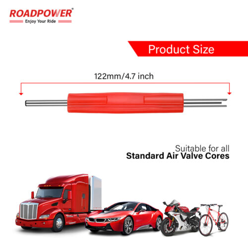 ROADPOWER Valve Core Removal Tool, Tire Repair Tool Valve Core for Car, Truck, Bike Screwdriver for Tire - Image 4