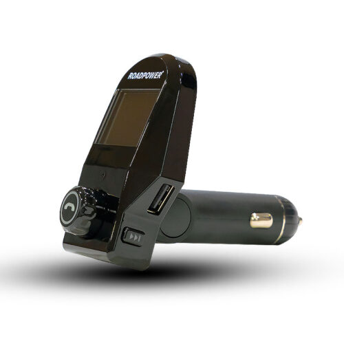 Bluetooth FM Transmitter with LED Display FM Radio Adapter Music Player Car Kit with Hands-Free Calling with USB Mobile Charger - Image 2