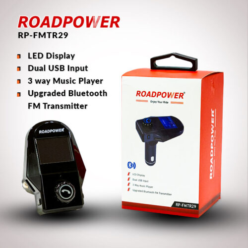 Bluetooth FM Transmitter with LED Display FM Radio Adapter Music Player Car Kit with Hands-Free Calling with USB Mobile Charger - Image 3
