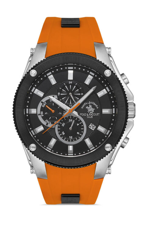 SANTA BARBARA PRIVE MENS SILICON STRAP WATCH - SB.1.10402-3 - Image 6