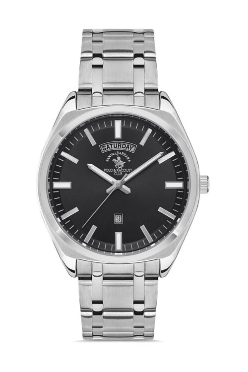 SANTA BARBARA NOBLE MENS STAINLESS STEEL STRAP WATCH - SB.1.10443-1 - Image 5