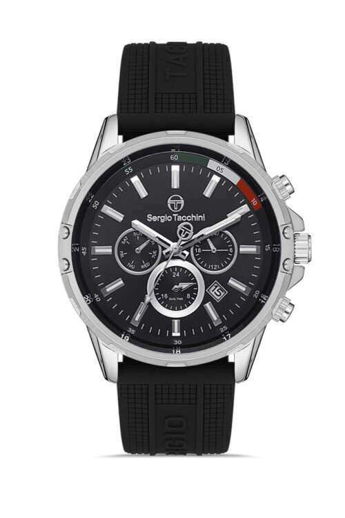 SERGIO TACCHINI ARCHIVIO MENS SILICON STRAP WATCH - ST.1.10236-1 - Image 5