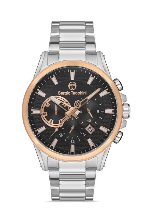 SERGIO TACCHINI ARCHIVIO MENS STAINLESS STEEL STRAP WATCH - ST.1.10316-4 - Image 3
