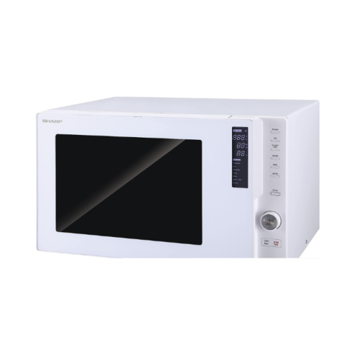 Sharp 28 Liters 2500W Convection Microwave R-28Cn-W, Completely Digitised With Combination/Grill/Reheat Cooking White"Min 1 year manufacturer warranty"