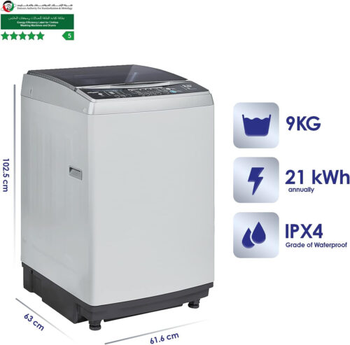 SuperGeneral9kgfullyautomaticTop-LoadingWashingMachineSGW-920-NSSilver8ProgramsSpinDryefficientTop-LoadWasherwithChild-LockLEDDisplay1YearWarranty-seven-wonder-257jpg - Tradedubai.ae Wholesale B2B Market - Tradedubai.ae Wholesale B2B Market