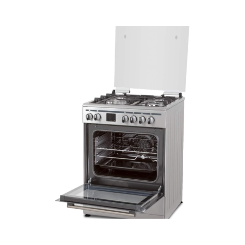 Terim 60X60 Cooker, 4 gas burners, with 55L oven capacity, Stainless Steel, TERGE66ST - Image 5