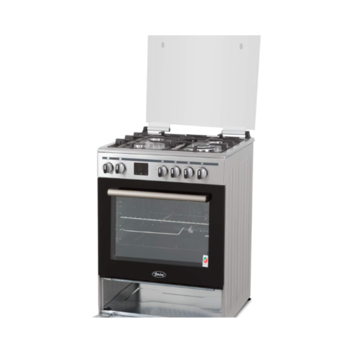 Terim 60X60 Cooker, 4 gas burners, with 55L oven capacity, Stainless Steel, TERGE66ST - Image 4
