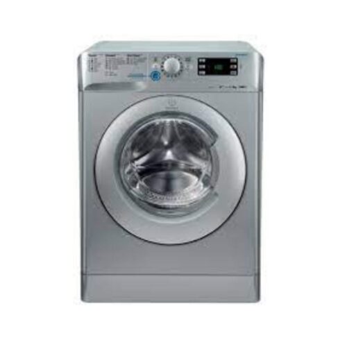 Indesit Washing Machine - 9 Kg, Silver, XWE 91283X S