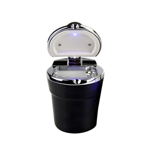 Portable Car Ashtray Cylinder Auto Smokeless Stand Holder Cigarette Ashtray - Image 2