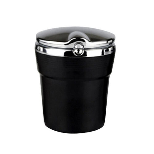 Portable Car Ashtray Cylinder Auto Smokeless Stand Holder Cigarette Ashtray - Image 3