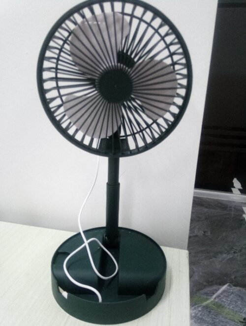 Mesh Bag Folding Fan Green (Direct Plug) MOQ:1 B0x - Tradedubai.ae Wholesale B2B Market
