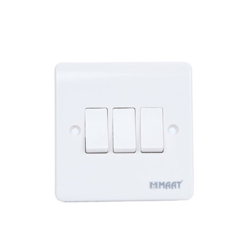 3 Gang 2 way Plate Switch - Image 2