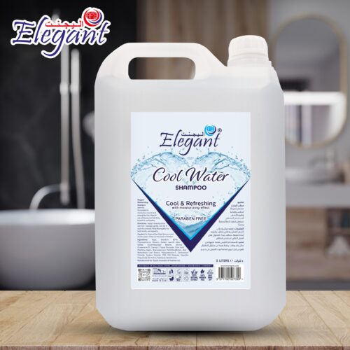 Elegant 5Liters Cool Water Shampoo Refill Cool & Refreshing with moisturizing effect - Image 2