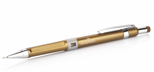 Contemporary design 0.5 Mechanical Pencil Silver & Gold - M-26