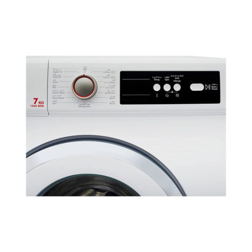 Hoover Washing Machine Front Load Fully Automatic, 7KG 1000 RPM, White, Made in Turkey, HWM-V710-W - Image 3