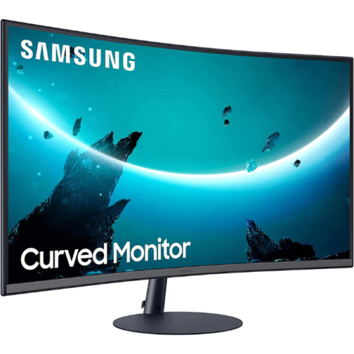Samsung 24 inch - T55 Full HD 1000R Curved 75Hz Gaming Monitor, Bezel less - Image 2