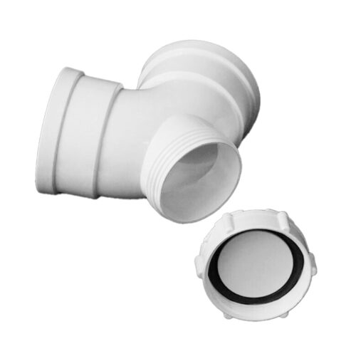 UPVC 90° Elbow With Inspection Port - Image 2