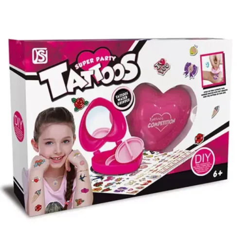 DIY SUPER PARTY TATTOOS SET