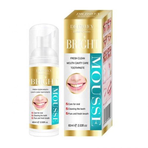 DR.DAVEY Mousse Bright Clean Mouth Cavith Care Toothpaste - Image 2
