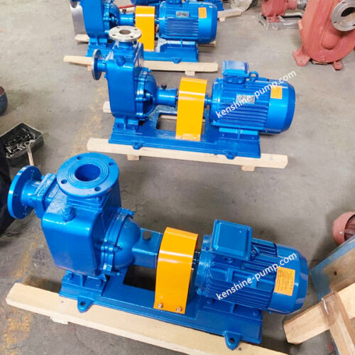 Self priming not-clog sewage drainage pump