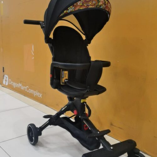 Compact lightweight toddler Stroller adjustable Backrest and Footrest