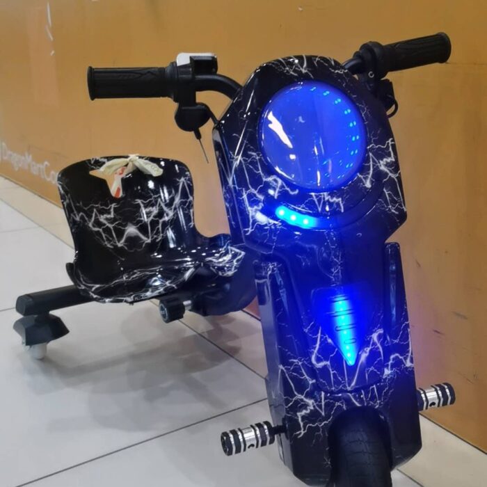 3 Wheel Kids Electric Drifting Trike Scooter 36V High-Speed, 360-Degree Drift Car with Bluetooth and Adjustable Features for Boys and Girls