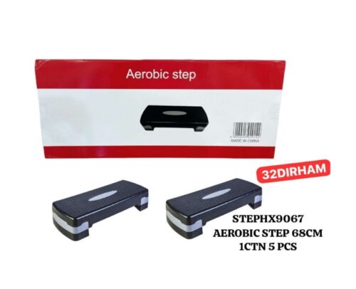 68CM Aerobic-Stepper Adjustable Aerobic Platform for Sports and Fitness STEPHX- 9067 - Tradedubai.ae Wholesale B2B Market
