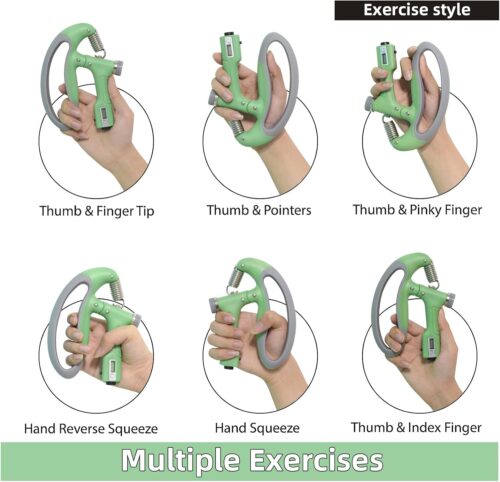 Adjustable Hand Grip Strengthener Non-Slip Gripper for Hand Injury Recovery - Improve Wrist, Finger, Forearm, and Hand Strength - JHW026 - Tradedubai.ae Wholesale B2B Market Adjustable Hand Grip Strengthener Non-Slip Gripper for Hand Injury Recovery - Improve Wrist, Finger, Forearm, and Hand Strength - JHW026 - Tradedubai.ae Wholesale B2B Market