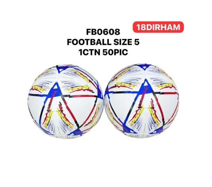 Football Soccer Ball Size 5 for Adult Youth Kids, Pro & Beginner Soccer Ball, Backyard Outdoor Practice Ball - FB0608