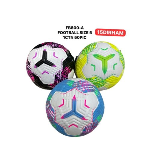 Football Soccer Ball Size 5 for Adult Youth Kids, Pro & Beginner Soccer Ball, Backyard Outdoor Practice Ball FB800-A