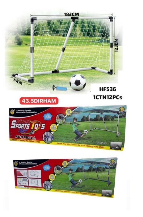 Mini Inflatable Football Soccer Goal Set HF536