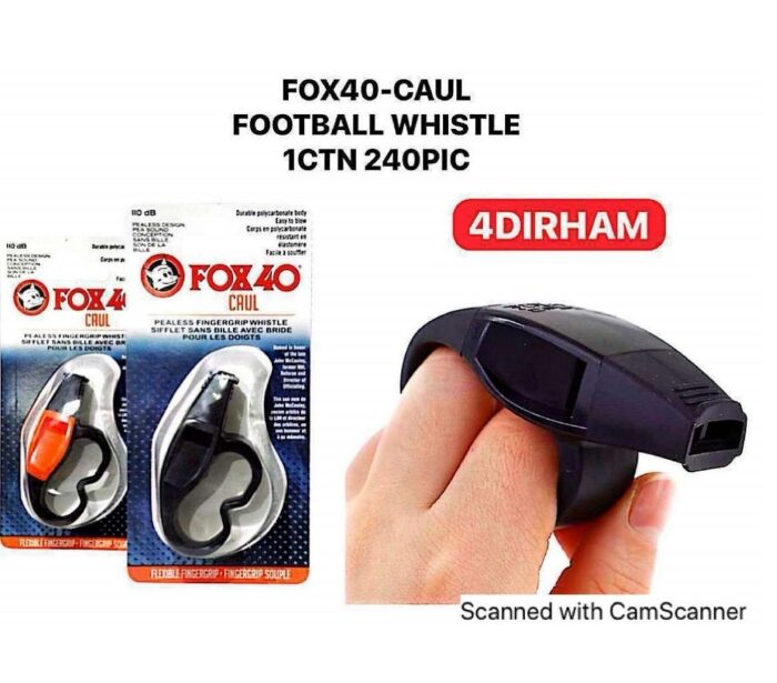 FOOTBALL WHISTLE FOX40-CAUL - Tradedubai.ae Wholesale B2B Market