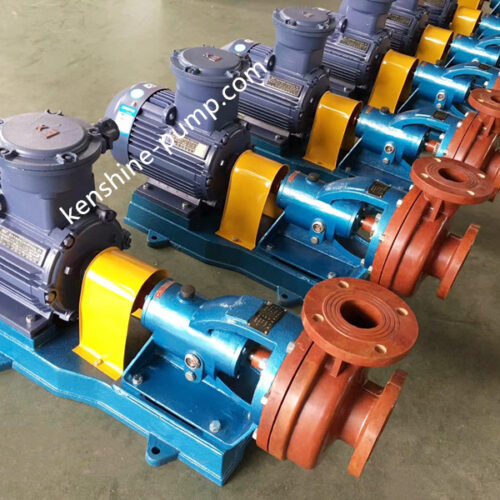 Fiberglass centrifugal horizontal pump