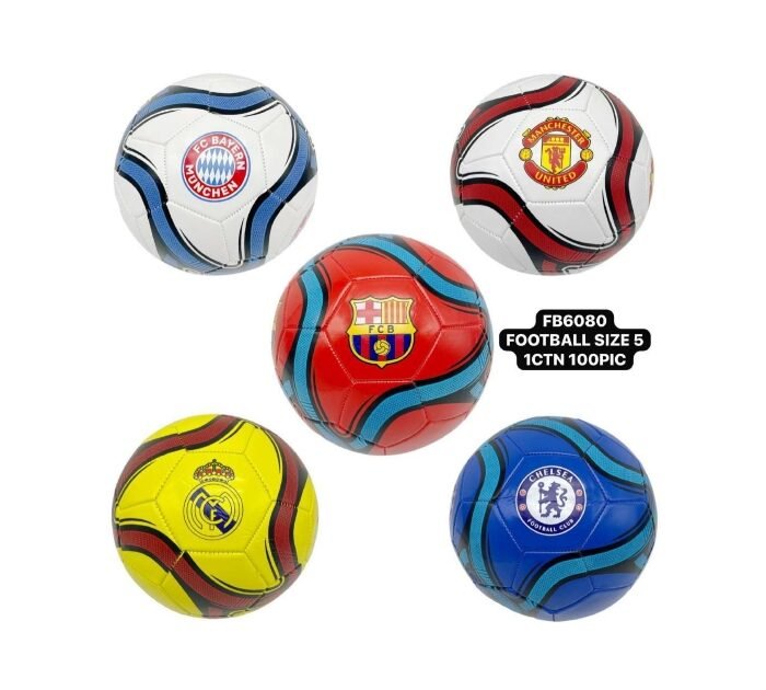 Football Soccer Ball Size 5 for Adult Youth Kids, Pro & Beginner Soccer Ball, Backyard Outdoor Practice Ball FB-6080