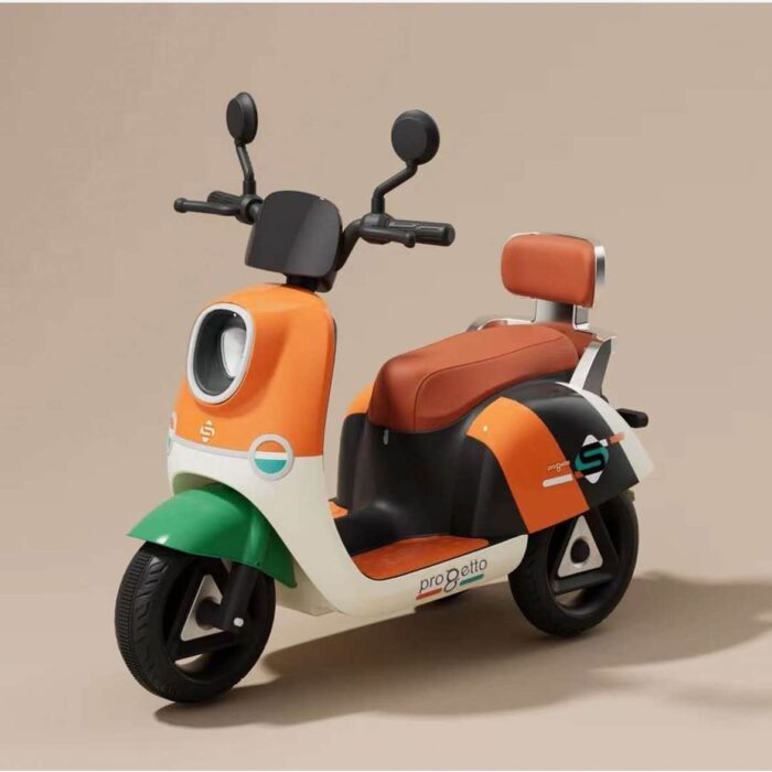 Motorcycle New kids Style Sports Motor Bike(with lighting and music) Ride On for Kids unisex model (Orange) - Tradedubai.ae Wholesale B2B Market